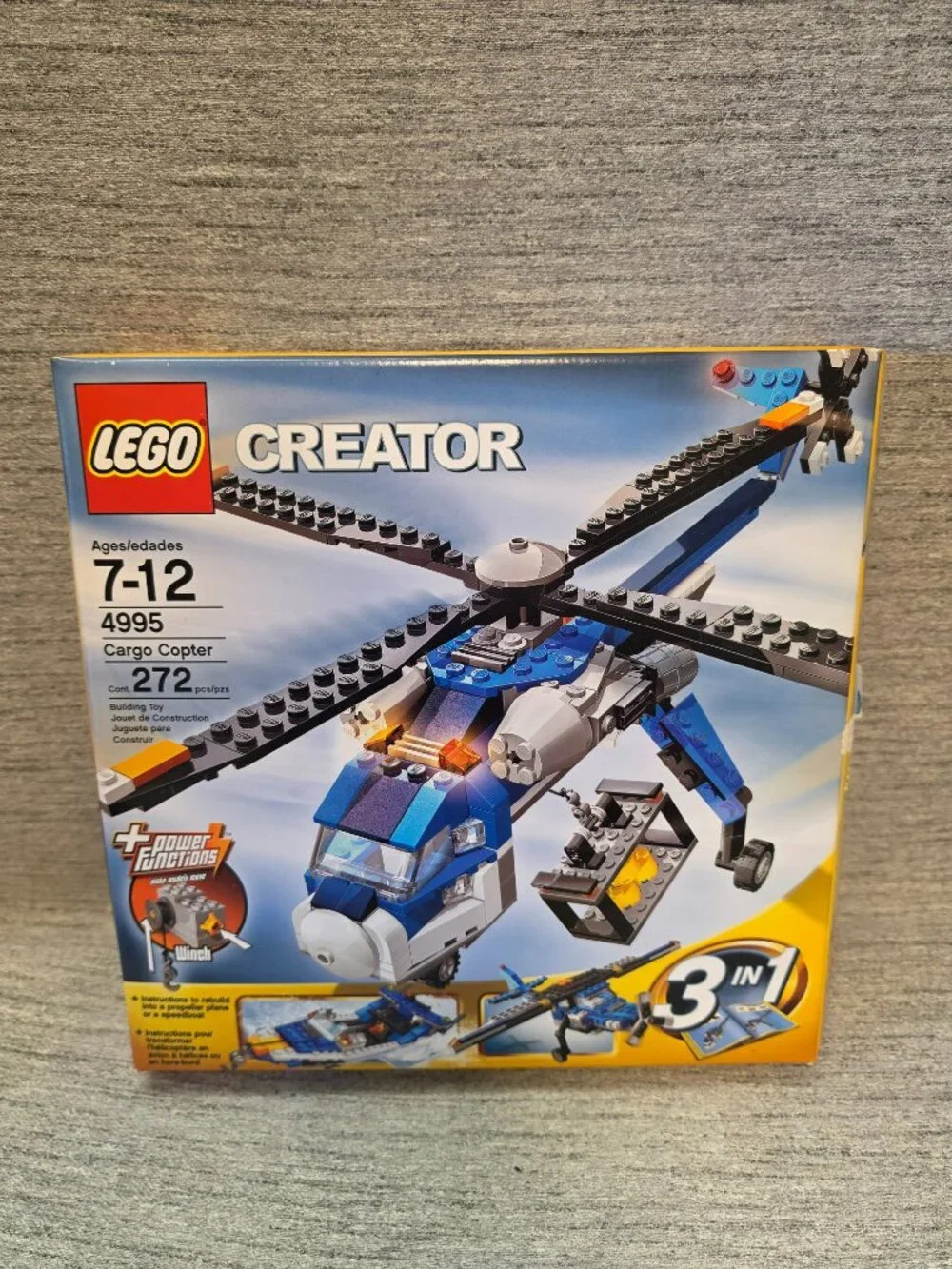 Lego Creator Cargo Copter 4995
